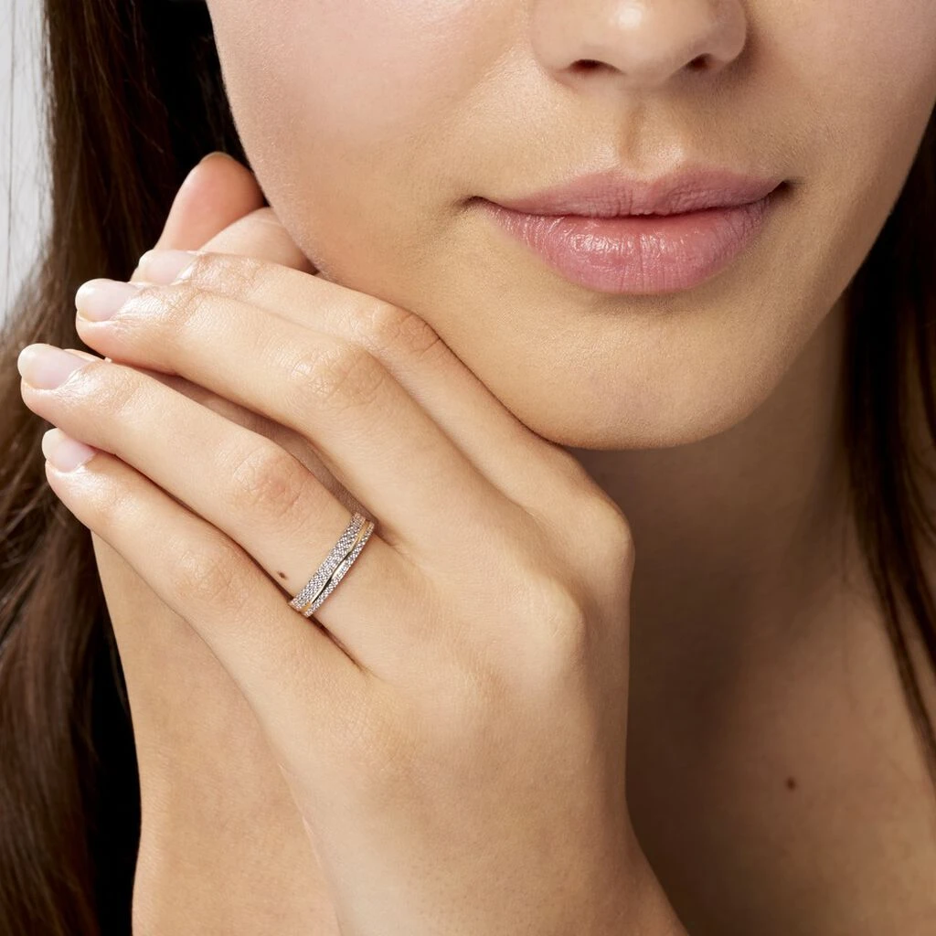 Alliance Rozella Ruban Plat Or Bicolore – Image 5