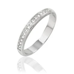 Alliance Tsivia Or Blanc Diamant
