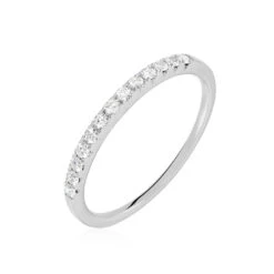 Alliance Pristina Or Blanc Diamant