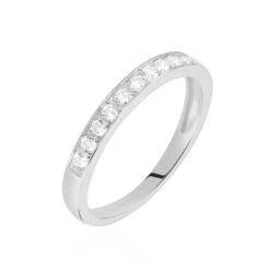 Alliance Juliette Or Blanc Diamant