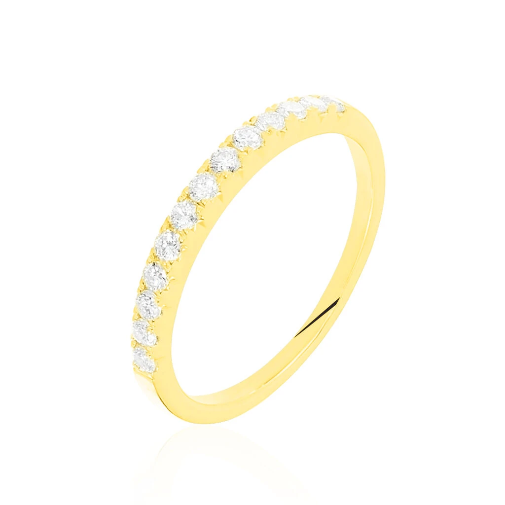 Alliance Pristina Or Jaune Diamant