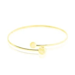 Bracelet Jonc Clemmie Or Jaune