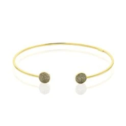 Bracelet Jonc Eryne Or Jaune