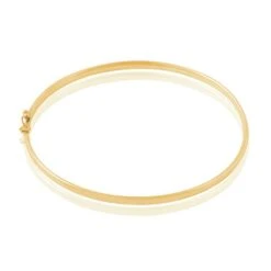 Bracelet Jonc Cynthia Fil Flexible Or Jaune