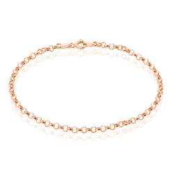 Bracelet Jodie Maille Jaseron Or Rose