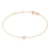 Bracelet Kadidjatou Or Rose Oxyde De Zirconium