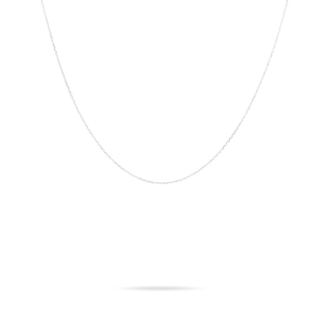 Chaîne Igoa Maille Forçat Diamantee Or Blanc – Image 2