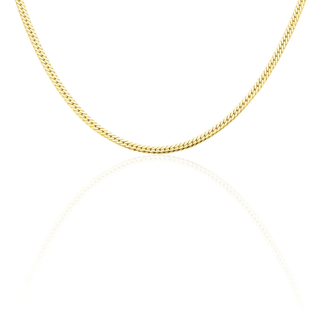 Collier Izel Maille Anglaise Or Jaune – Image 2