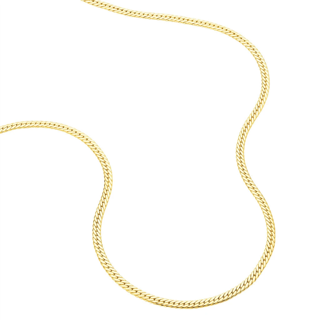 Collier Izel Maille Anglaise Or Jaune – Image 3
