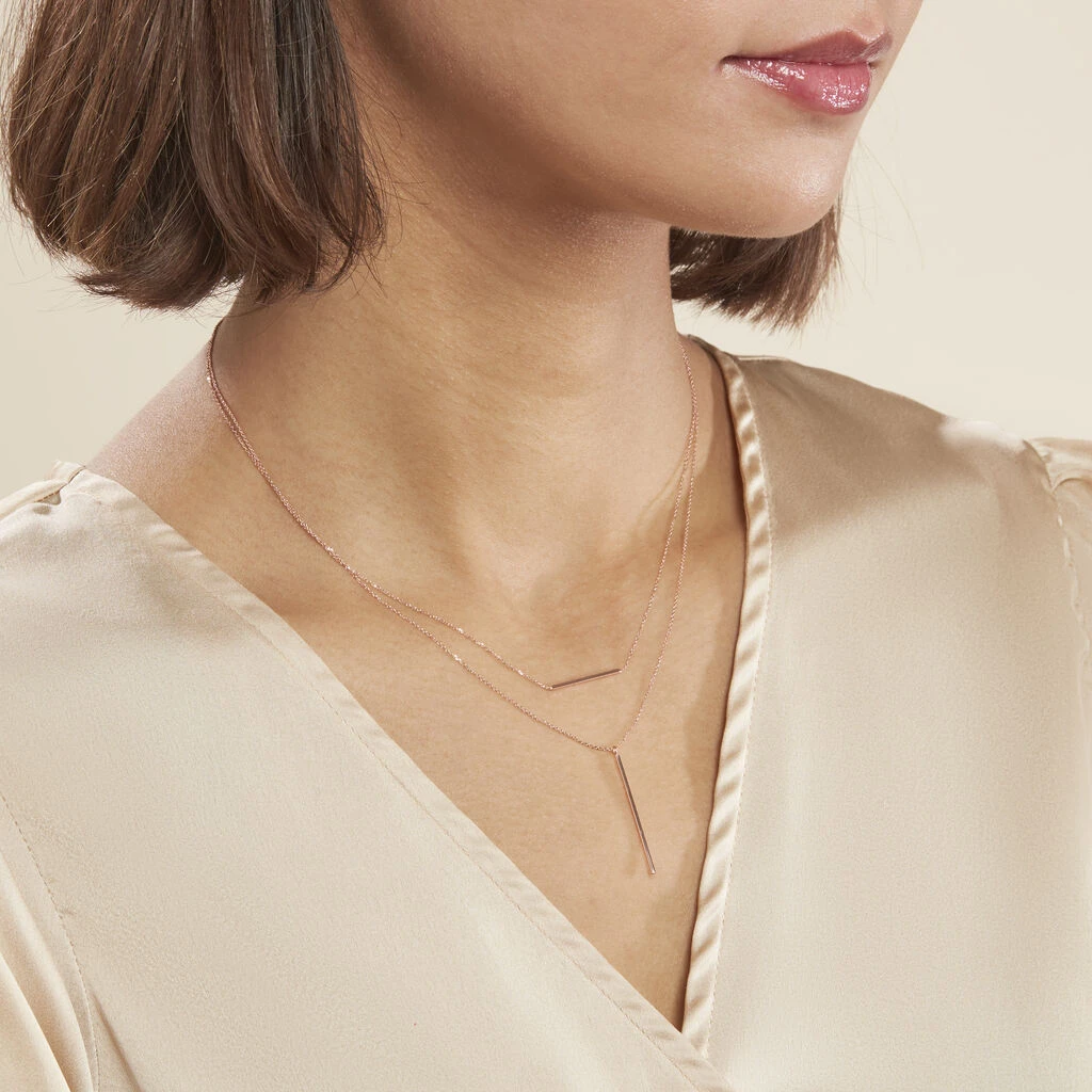 Collier Pink Or Rose – Image 3