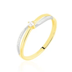 Bague Selene Or Bicolore Diamant