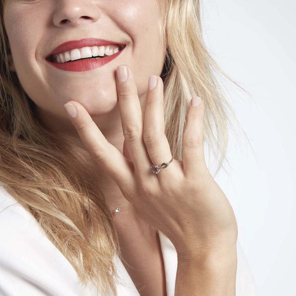 Bague Or Bicolore Bonnie Améthyste – Image 5