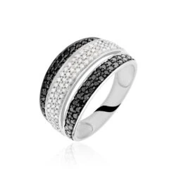 Bague Cihan Or Blanc Diamant