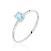 Bague Lily Or Blanc Topaze