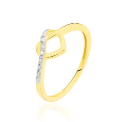 Bague Mona-lisa Or Jaune Diamant