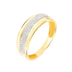 Bague Tima Or Jaune Diamant