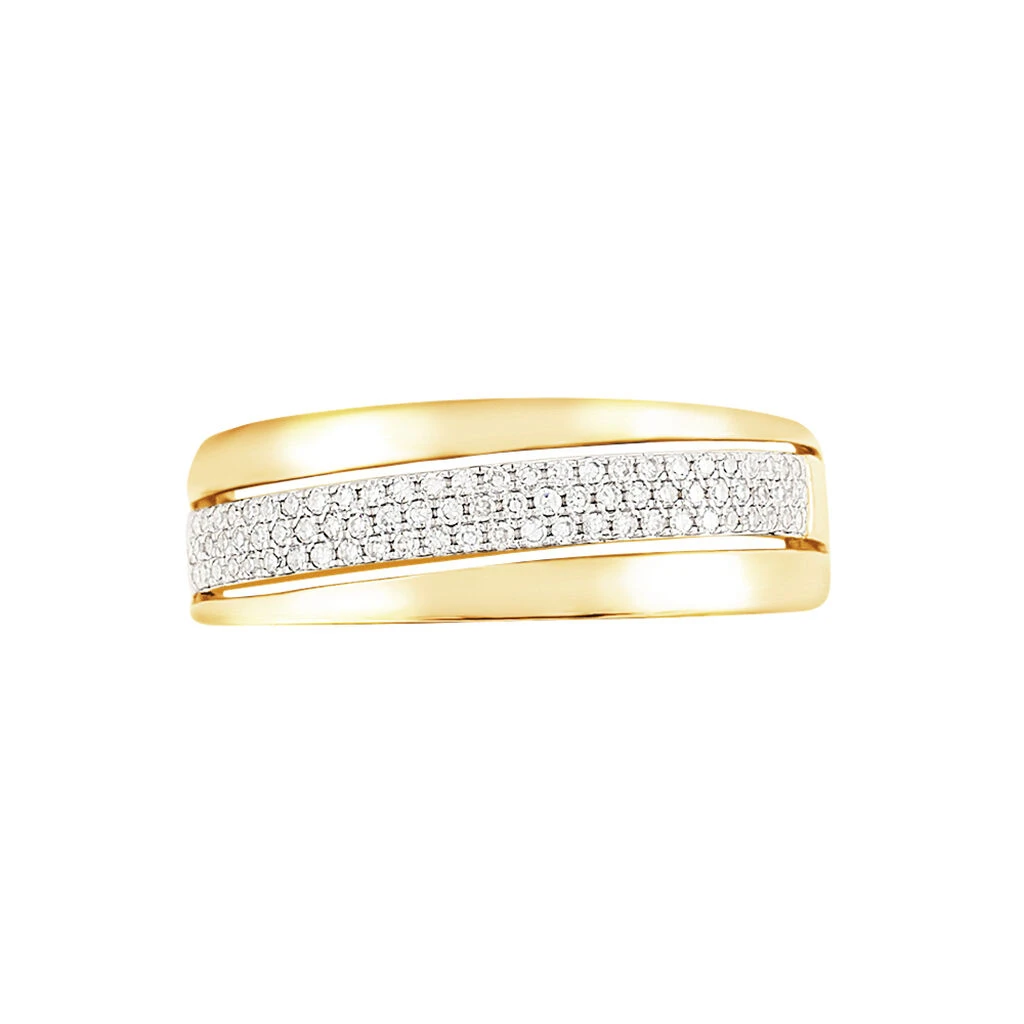 Bague Tima Or Jaune Diamant – Image 2