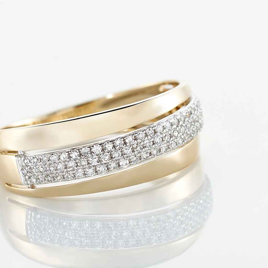 Bague Tima Or Jaune Diamant – Image 4