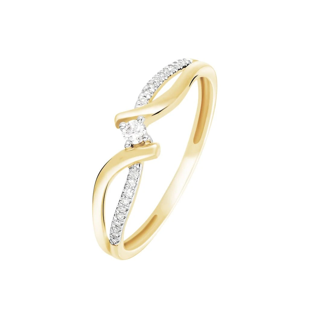Bague Orianna Or Jaune Diamant