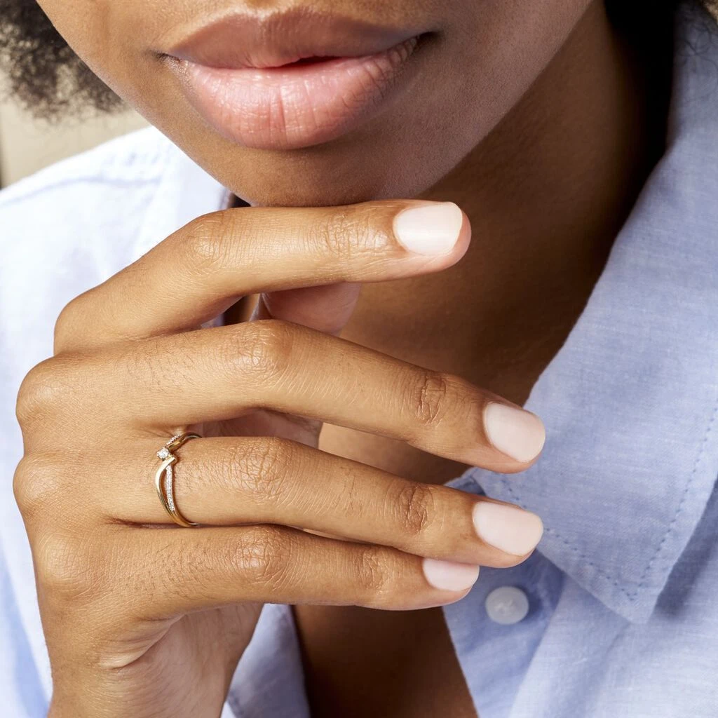 Bague Orianna Or Jaune Diamant – Image 5