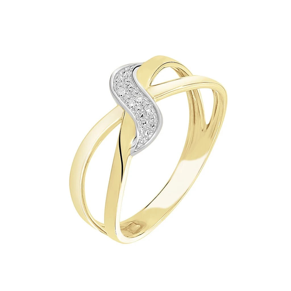 Bague Ramona Or Jaune Diamant