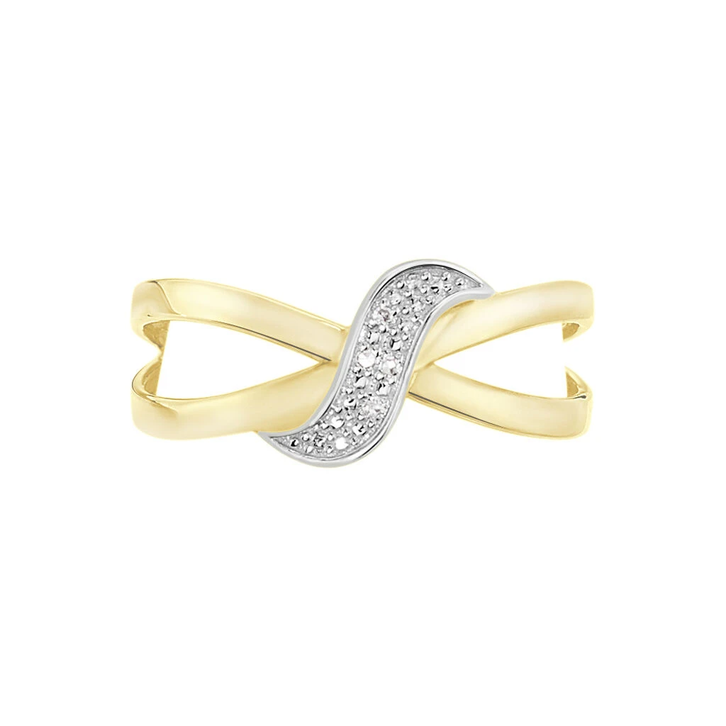 Bague Ramona Or Jaune Diamant – Image 2
