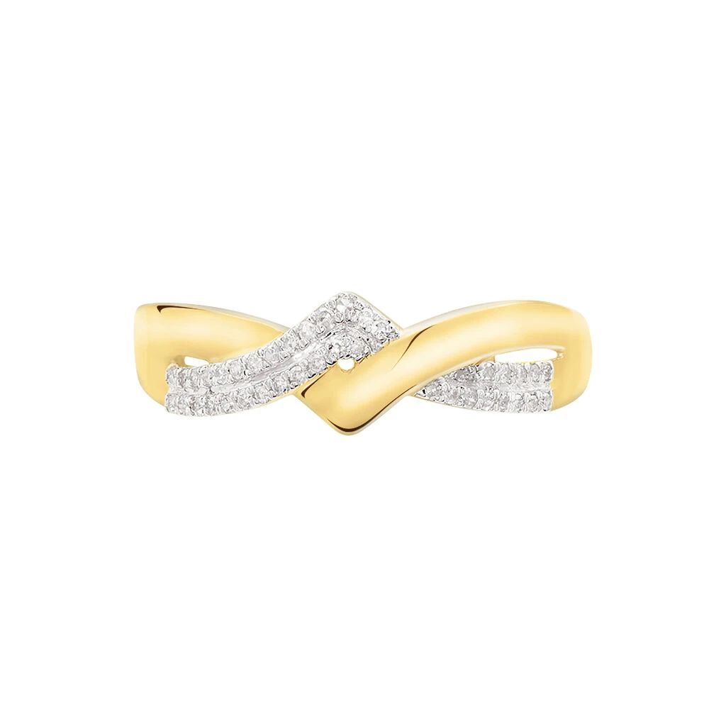 Bague Morgana Or Jaune Diamant – Image 2