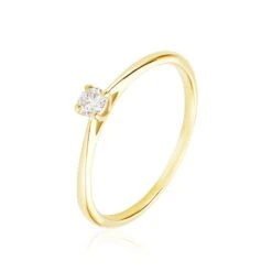 Bague Victoria Or Jaune Diamant