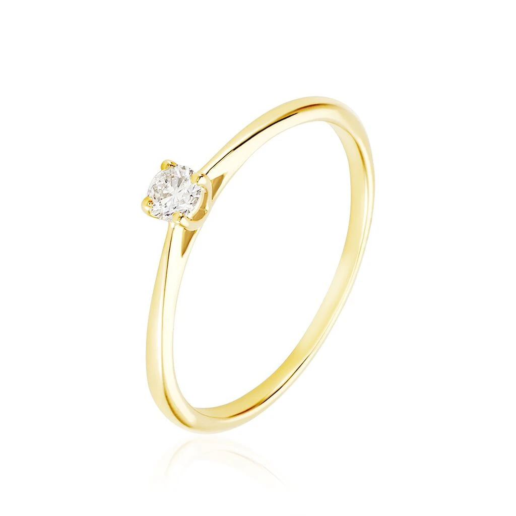 Bague Victoria Or Jaune Diamant