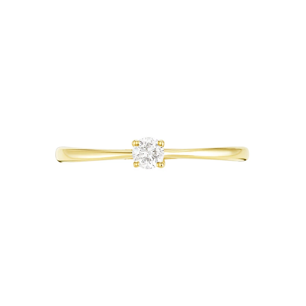 Bague Victoria Or Jaune Diamant – Image 2