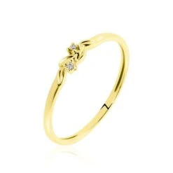 Bague Or Jaune Ulpia Diamants