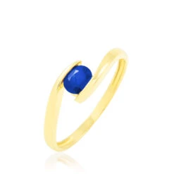 Bague Camilia Or Jaune Saphir