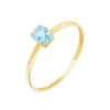 Bague Lily Or Jaune Topaze