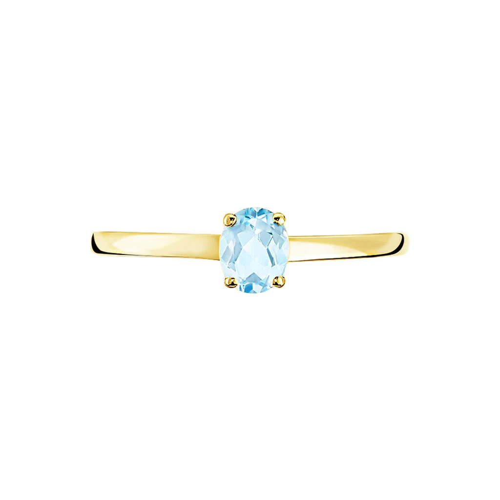 Bague Lily Or Jaune Topaze – Image 2