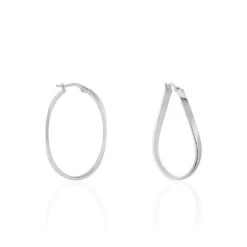 Créoles Silla Or Blanc