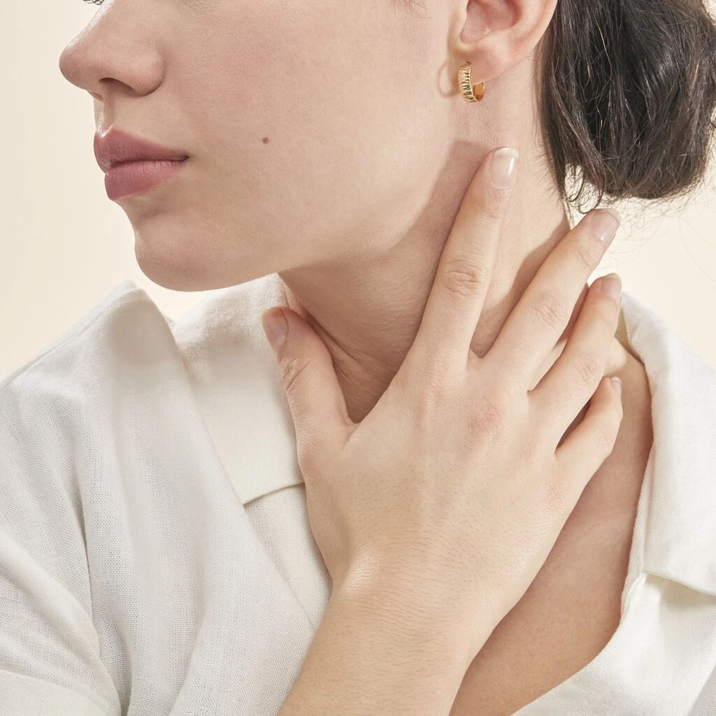 Créoles Asma Or Jaune – Image 5