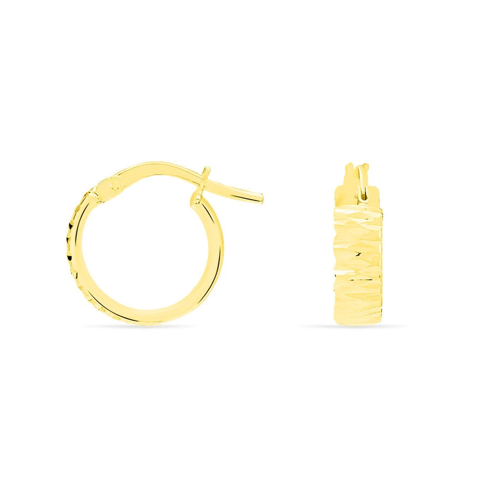 Créoles Asma Or Jaune – Image 3