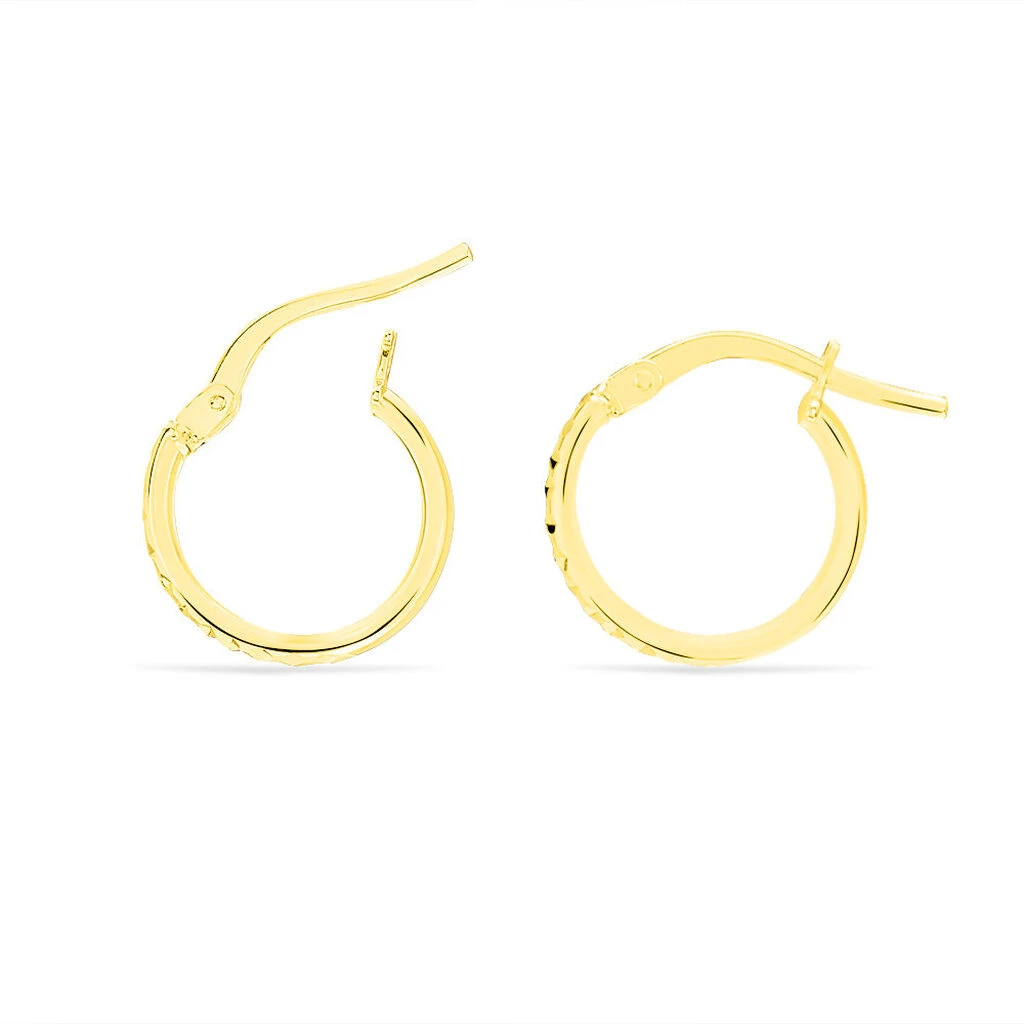 Créoles Asma Or Jaune – Image 4