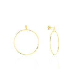 Créoles Tia Geometrique Or Jaune