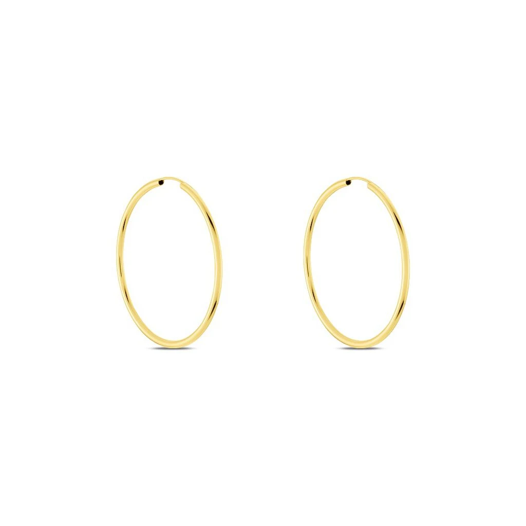 Créoles Valencina Or Jaune – Image 2