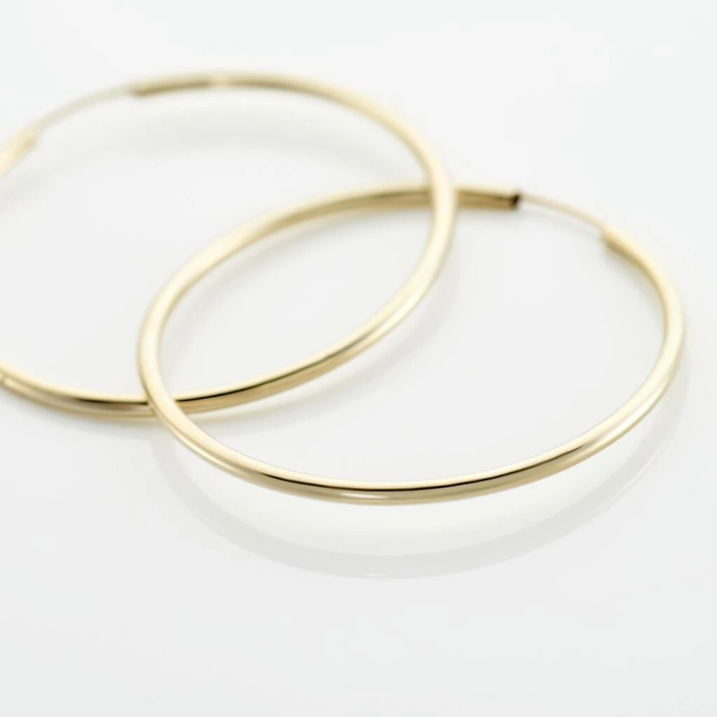 Créoles Valencina Or Jaune – Image 3