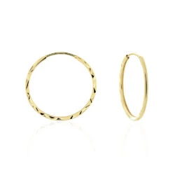 Créoles Valerina Or Jaune