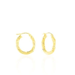 Créoles Anantha Or Jaune