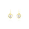 Boucles D'oreilles Pendantes Gredel Or Jaune Oxyde