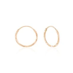 Créoles Valerina Or Rose