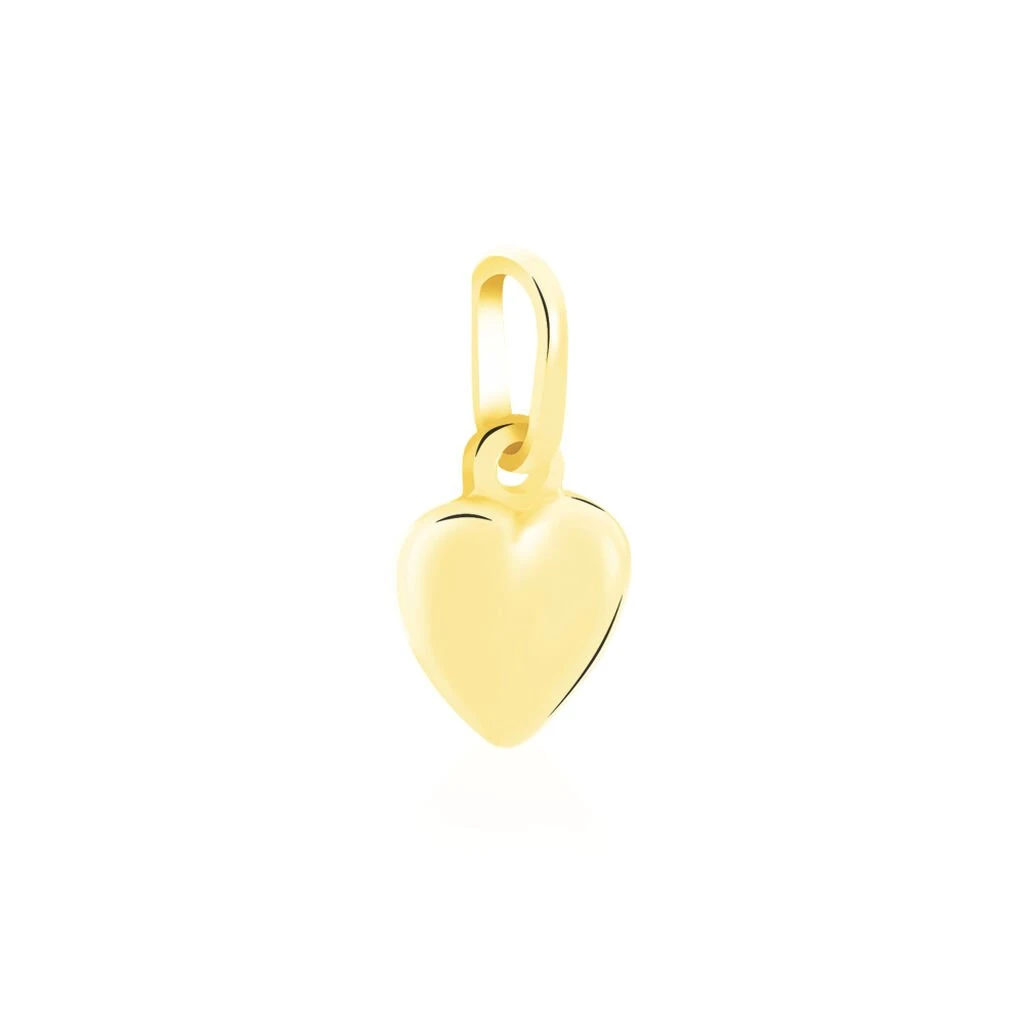 Pendentif Eudocie Coeur Lisse Or Jaune – Image 2