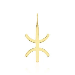 Pendentif Cobeia Kabyle Or Jaune