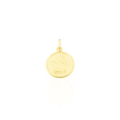 Pendentif Ange Rond Or Jaune