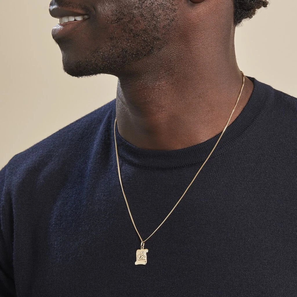 Pendentif Ange Parchemin Or Jaune – Image 5