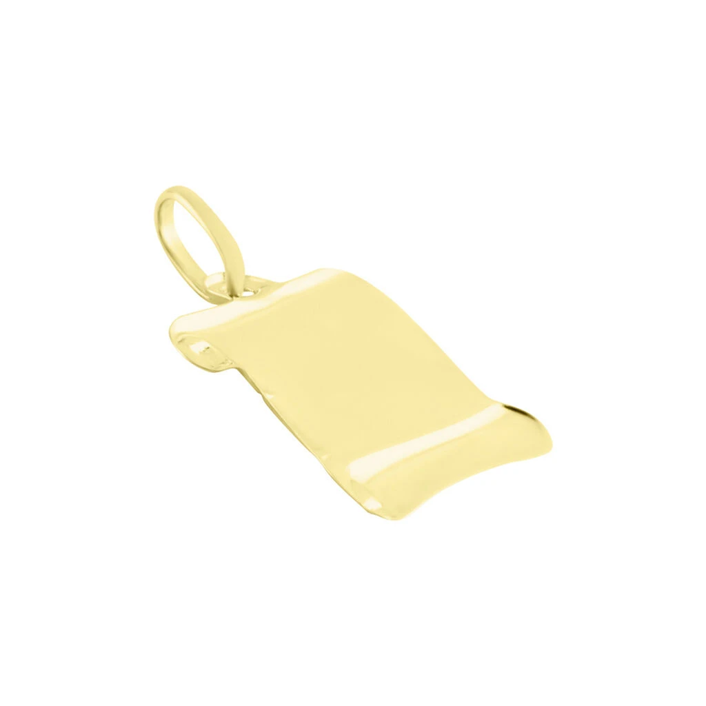 Pendentif Ange Parchemin Or Jaune – Image 2